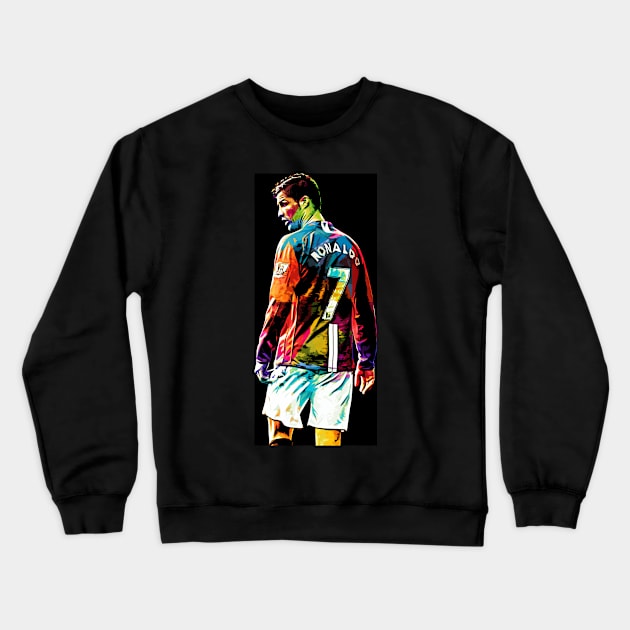 Christian Ronaldo Crewneck Sweatshirt by San Creative